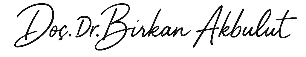 Doç. Dr. Birkan Akbulut